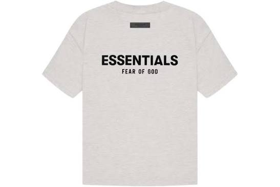 Essentials FOG light oatmeal shirt